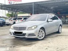 2011 Mercedes-Benz C200 1.8 Elegance CGI Sedan ORI MIL RAYA PROMO