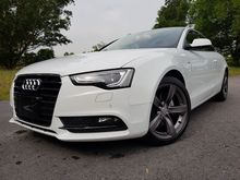 2014 Audi A5 2.0 TFSI Quattro Coupe #NEW ARRIVAL #BEST DEAL #LOW MILEAGED 17,000KM ONLY # 90% NEW # EXCELLENT PERFOMANCE