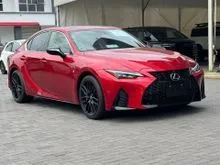 Ready stock 2021 Lexus IS 300 Mode Black 4CAM SR Unregistered Grade4A Welcome videw