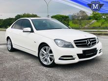 2012 Mercedes-Benz C200 CGI 1.8 Avantgarde CKD LOCAL W204 F/L 7 SPEED WARRANTY