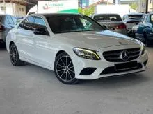 2020 Mercedes-Benz C200 1.5 Avantgarde Sedan WARRANTY FULL SERVICE LOW MILEAGE 72K KM REVERSE CAMERA PADDLE SHIFT