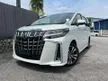 Recon 2021 Toyota Alphard 2.5 G S C Package MPV SC**SUNROOF**BSM**DIM**APPLE ANDROID CAR PLAY**PREMIUM WARRANTY**