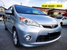 2012 Perodua Alza 1.5 EZi (A) 1 OWNER - LOW MILEAGE - SPECIAL NUMBER ( XXX 129 ) - ORIGINAL PAINT - TIP TOP CONDITION - VIEW TO BELIEVE...