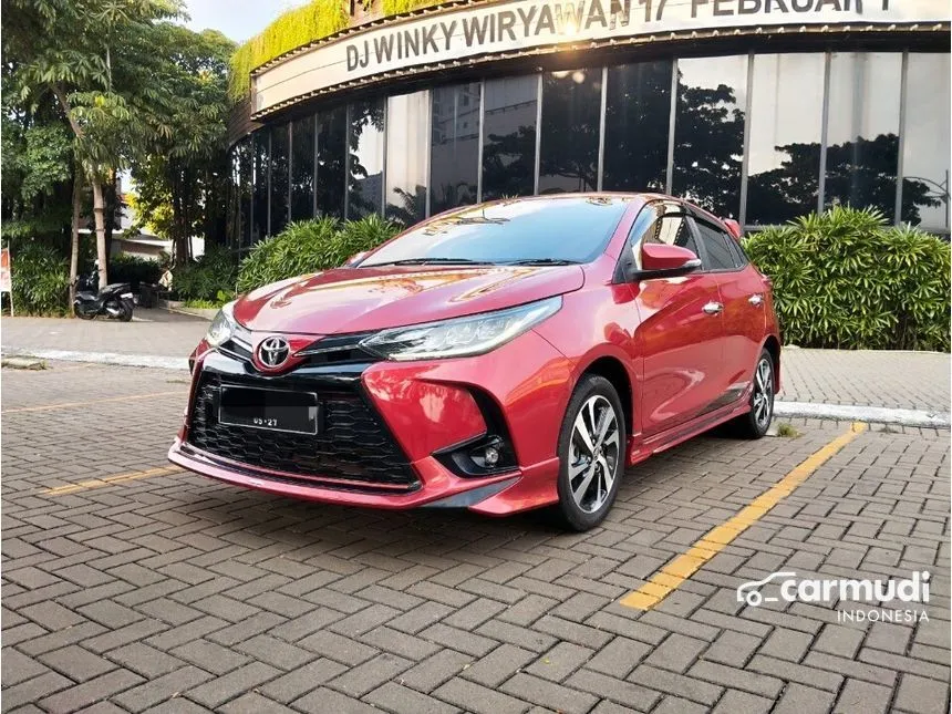Jual Mobil Toyota Yaris 2022 S GR Sport 1.5 di Jawa Barat Automatic Hatchback Merah Rp 217.500.000
