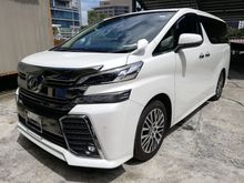 2016 Toyota Vellfire ZG Promotion *3YearsWarranty*Merdeka Sales Unregister
