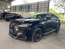 2023 Lexus NX 350 2.4 F Sport SUV Unregistered Panoramic Roof 19K-Km Bodykit HUD BSM DIM