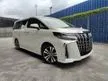 Recon SUNROOF BSM DIM 2021 Toyota Alphard 2.5 SC 19K MILEAGE BEST OFFER UNREG