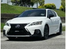 2013 Lexus CT 200h 1.8 Luxury Hatchback NEW FACELIFT Sport Unit