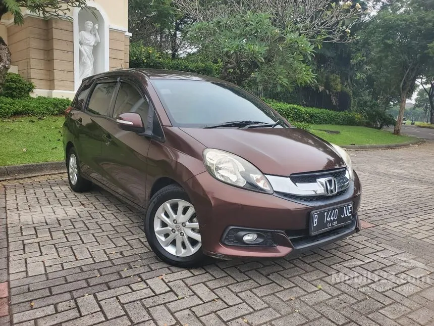 Jual Mobil Honda Mobilio 2014 E 1.5 di DKI Jakarta Automatic MPV Coklat Rp 110.000.000