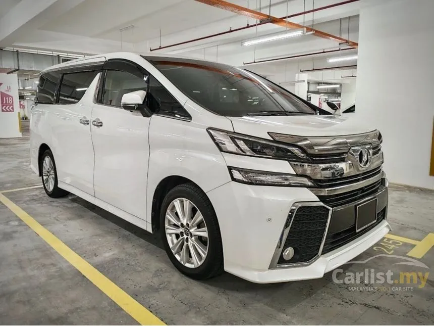 2016 Toyota Vellfire ZG MPV