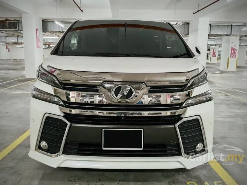 2016 Toyota Vellfire ZG MPV