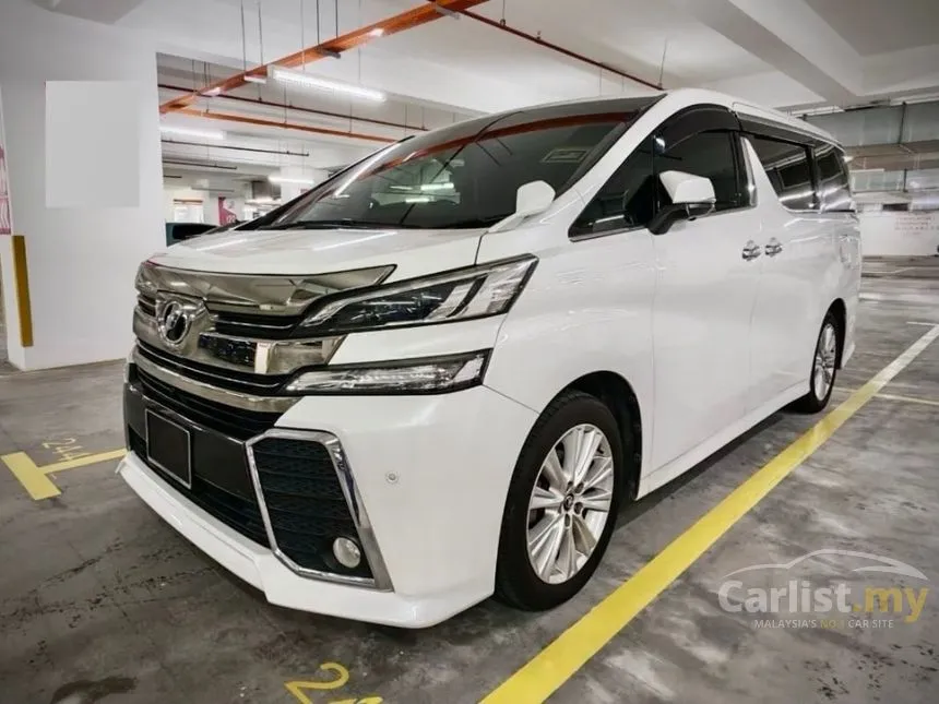 2016 Toyota Vellfire ZG MPV