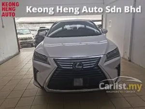 2017 Lexus RX 200t 2.0 Luxury (A) REG 2022