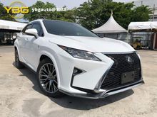 2017 Lexus RX200t RX 200 t 2.0 F Sport LUXURY SUV JAPAN FULL SPEC WHITE NO GST LAST CALL UNREG