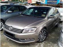 VOLKSWAGEN PASSAT 1.8 TSI TURBO (A) 1ST VIP OWNER, FULLY IMPORT, CBU, 7 SPEED DSG, FULL BLACK NAPPA SEAT & INTERIOR, FULL VW SERVICE RECORD, PERFECT
