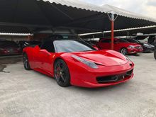 Ferrari 458 Italia 4.5 Base Spec Coupe