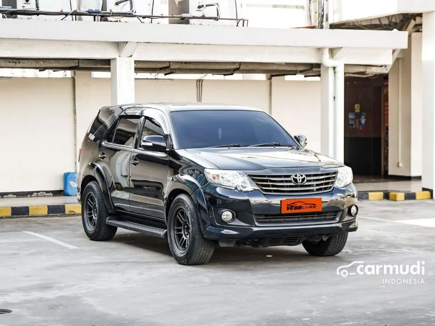 Jual Mobil Toyota Fortuner 2012 G VNT 2.5 di DKI Jakarta Automatic SUV Biru Rp 218.000.000