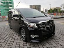 **FULL SPEC with FULL LEATHER SEAT & JBL, GRADE 5 / A** Toyota Alphard 2.5 G S C Package MPV 2017