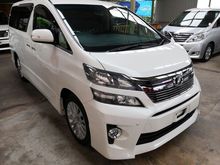 2014 Toyota Vellfire 2.4 Z 8 SEATS