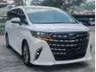 Recon 2023 Toyota Alphard 2.5 Z / GRADE 6 AA / MILEAGE 4000 KM / SUNROOF / 4 CAM / BSM / DIM