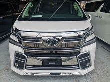 2017 Toyota Vellfire 2.5 ZG MPV