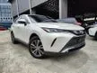 Recon BEST DEAL 2021 Toyota Harrier 2.0 G LEATHER 2 TONE AIRCOND SEATS DIM SUPER OFFER UNREG