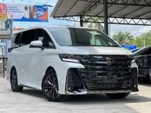 2025 BLACK INTERIOR Toyota Vellfire 2.4 Z Premier MPV NEW CAR CONDITION GRADE 6A