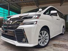 2015 Toyota Vellfire 2.5 ZA SUNROOF MPV