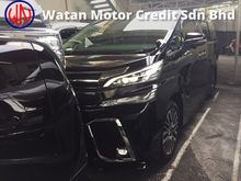 2017 Toyota Vellfire 2.5 ZG HI-SPEC,UNREG,TRUE YEAR CAN PROVE,SUNROOF,PILOT SEAT,3 POWER DRS N BOOT,360 SURROUND CAM,MEMORY SEAT,FREE 2 YRS WARRANTY