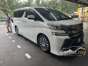 2017 Toyota Vellfire 2.5 Z Golden Eyes MPV