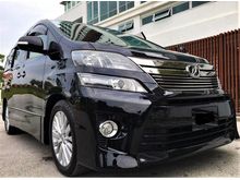 2012 Toyota Vellfire 2.4 (A) Z PLATINIUM FACELIST LOW Mileage