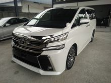 2016 Toyota Vellfire 2.5 Z G Edition MPV