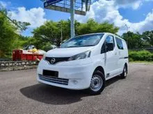 LOAN KEDAI AVAILABLE 2012 Nissan NV200 1.6 Semi Panel Van