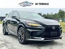 6298km/Grade 5A/Panaromic Roof/Rear Seat Ventilation/DIM/HUD/4cam/BSM/2024 Lexus RX 350 2.4 F Sport Handling SUV/Free Lexus Dealer Warranty Service