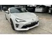 Recon 2020 Toyota 86GT COUPE PEARL WHITE ORIGINAL TRD SPOILER AND TRD 18INCH ALLOY WHEEL UNREGISTERED FREE WARRANTY - Cars for sale