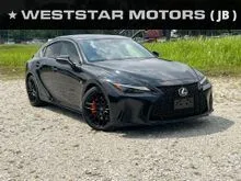 2021 Lexus IS 300 2.0 F Sport Mode Black Edition Mileage 29k km 360Cam Ventilation Seat Memory Seat Sunroof Orange Caliper