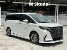 2025 Toyota Alphard 2.5 Z ADVANCE PARK SUNROOF 5K KM 5YRS TOYOTA WARRANTY