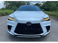 2024 Lexus RX 350 2.4 F Sport 10 YEARS WARRANTY UNLIMITED MILEAGE NEW YEAR PROMOTION