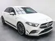 Used 2022 Mercedes-Benz A35 AMG 2.0 4MATIC Sedan V177 4K MILEAGE FULL SERVICE RECORD UNDER WARRANTY - Cars for sale