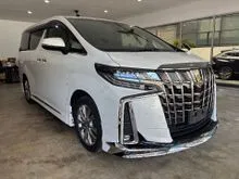 2021 Toyota Alphard 2.5 S Type Gold 7 SEAT 3 PWR DOOR SUNROF MOONROOF WITH PRECRASH SYSTEM