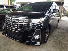 2016 Toyota Alphard 2.5 SC SUNROOF FULL LEATHER PRE CRASH SYSTEM UNREG16