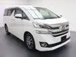 Used 2015 Toyota Vellfire 2.5 V MPV SUNROOF POWER BOOT 7 SEAT CONVERT 8 SEAT ONE OWNER TIP TOP CONDITION