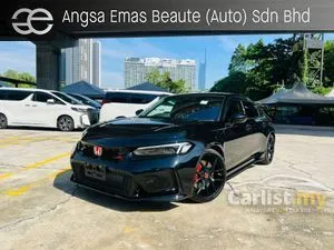 2023 Honda Civic 2.0 Type R FL5 (M) Ready Stock 6,xxx KM Grade 4.5A Unregister Recon 325hp 6-Speed Manual Brembo Michelin Local KL AP Black Color