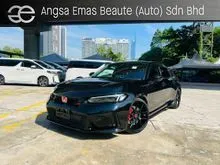 2023 Honda Civic 2.0 Type R FL5 (M) Ready Stock 6,xxx KM Grade 4.5A Unregister Recon 325hp 6-Speed Manual Brembo Michelin Local KL AP Black Color