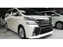 2015 Toyota Vellfire 2.5 ZA/ALPHINE TV/PRE-CRASH/READY STOCK