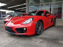 2015 Porsche Cayman 2.7 Coupe PDK Gear Box Parktronic Sport Exhaust Sport Steering Sport Chrono Paddle Shift Sport Plus Mode PCM Elec Leather Seat