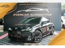 2023 BMW iX 0.0 xDrive40 M-Sport AWD H/Kardon FlatSteering HUD LaserLight P/Roof CarPlay 22Inch S/Rim P/Boot NappaBrown LeatherSeat 43kMi UdrWty2027