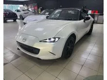 8 YEARS WARRANTY 2024 Mazda MX-5 1.5 S PACKAGE MANUAL , ORI MIL 6K KM (Good Condition/Low Mileage)
