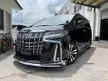 Recon 2020 Toyota Alphard 2.5 G S C Package MPV SC**DIM**BSM**MODELISTA BODYKIT**SUNROOF**PIONEER AUDIO SYSTEM**PIONEEER REAR ENTERTAINMENT** - Cars for sale