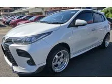2024 TOYOTA YARIS 1.5 A (G) AEROKITS CVT (+/-) (7-AT) FACELIFT (AT) (HATCHBACK) (GOOD CONDITION) PLATINUM WHITE PEARL (089) PLATE SABAH - 22,200KMS